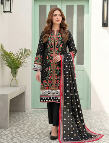 nisha designer printed lawn 3pc