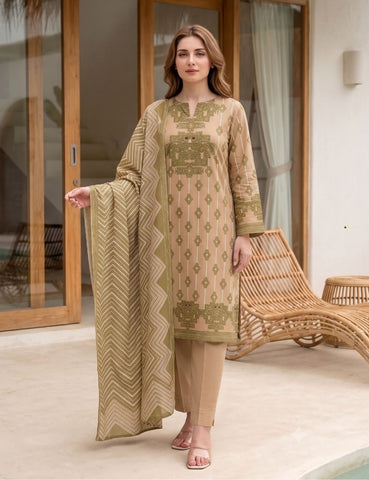 nisha designer printed lawn 3pc