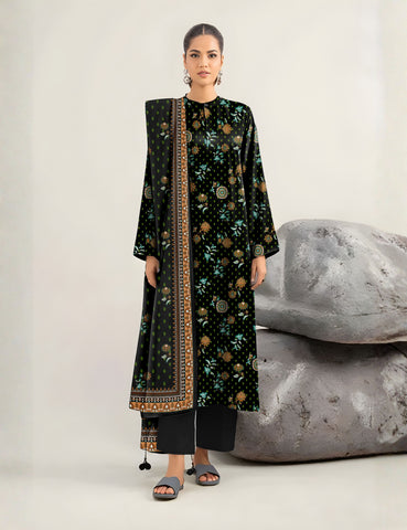 Nishat Unstitched Print Vintex Peach 3-Pc