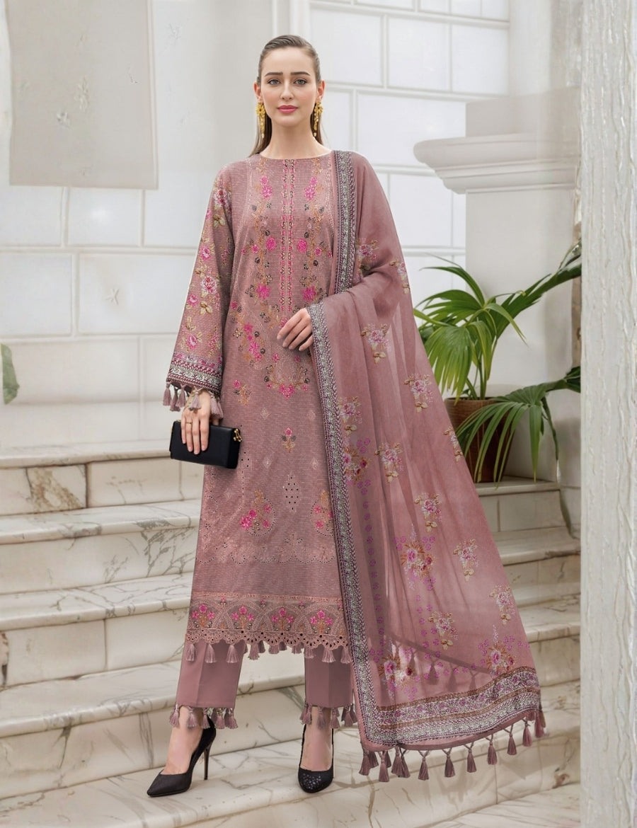 Nishat Emb Lawn 3PC 42507078-R