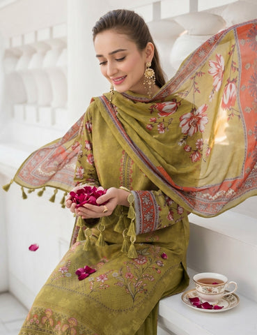 Nishat Emb Lawn 3PC 42507076-R