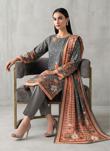 Unstitched Nishat Printed Khaddar 3 Piece 42408117-R