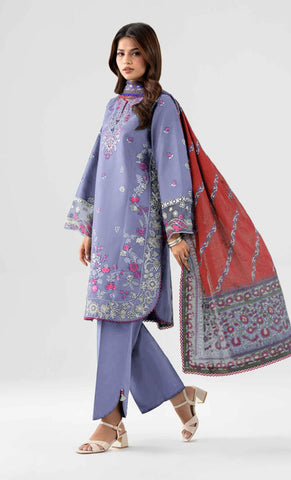 Unstitched Nishat Printed Khaddar 3 Piece 424081151-R
