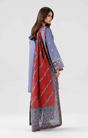 Unstitched Nishat Printed Khaddar 3 Piece 424081151-R