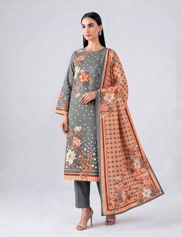 Unstitched Nishat Printed Khaddar 3 Piece 42408117-R