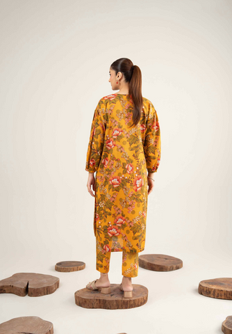 Nishat Unstitched Printed Khaddar 3-Pc