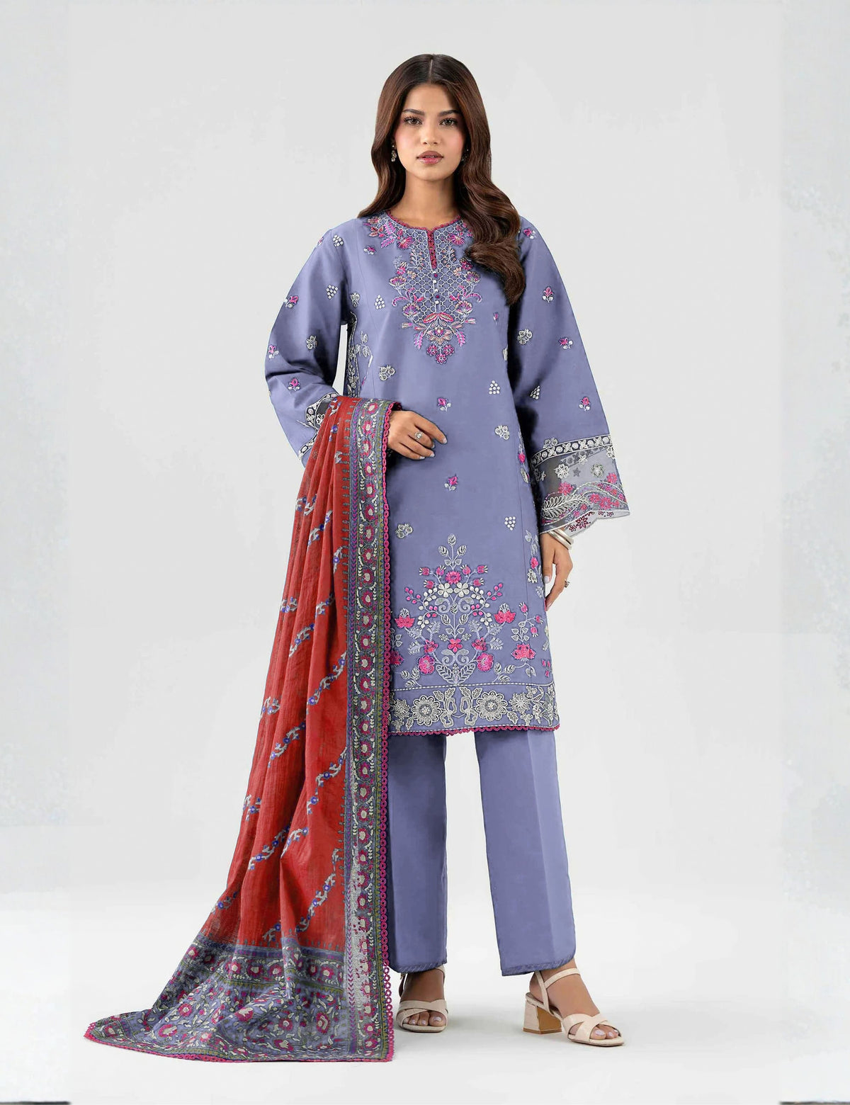Unstitched Nishat Printed Khaddar 3 Piece 424081151-R