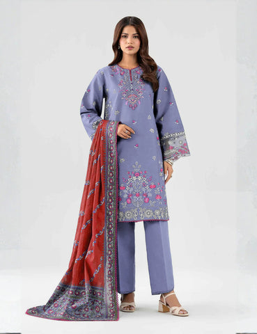 Unstitched Nishat Printed Khaddar 3 Piece 424081151-R