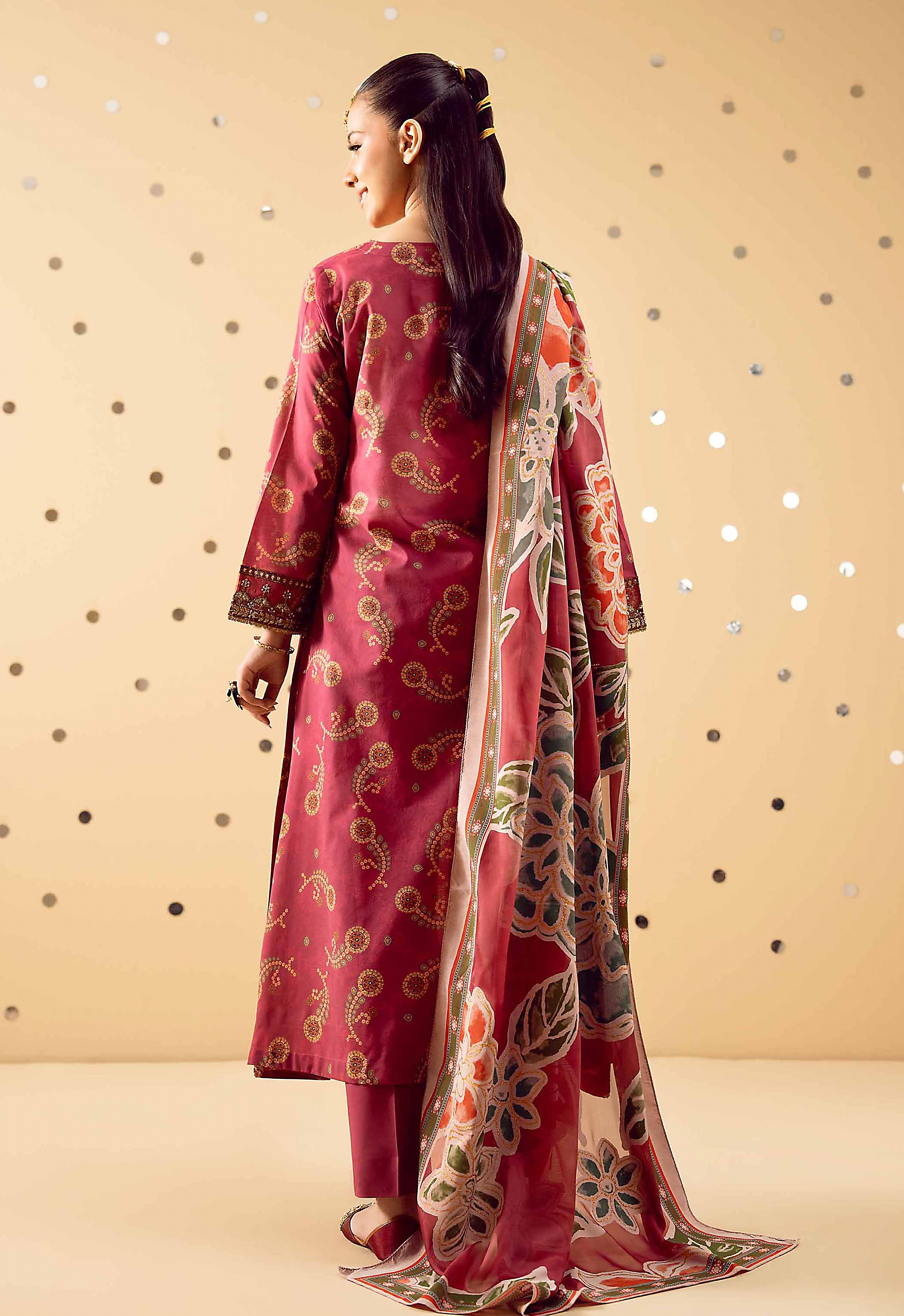 nishat linen 3pc