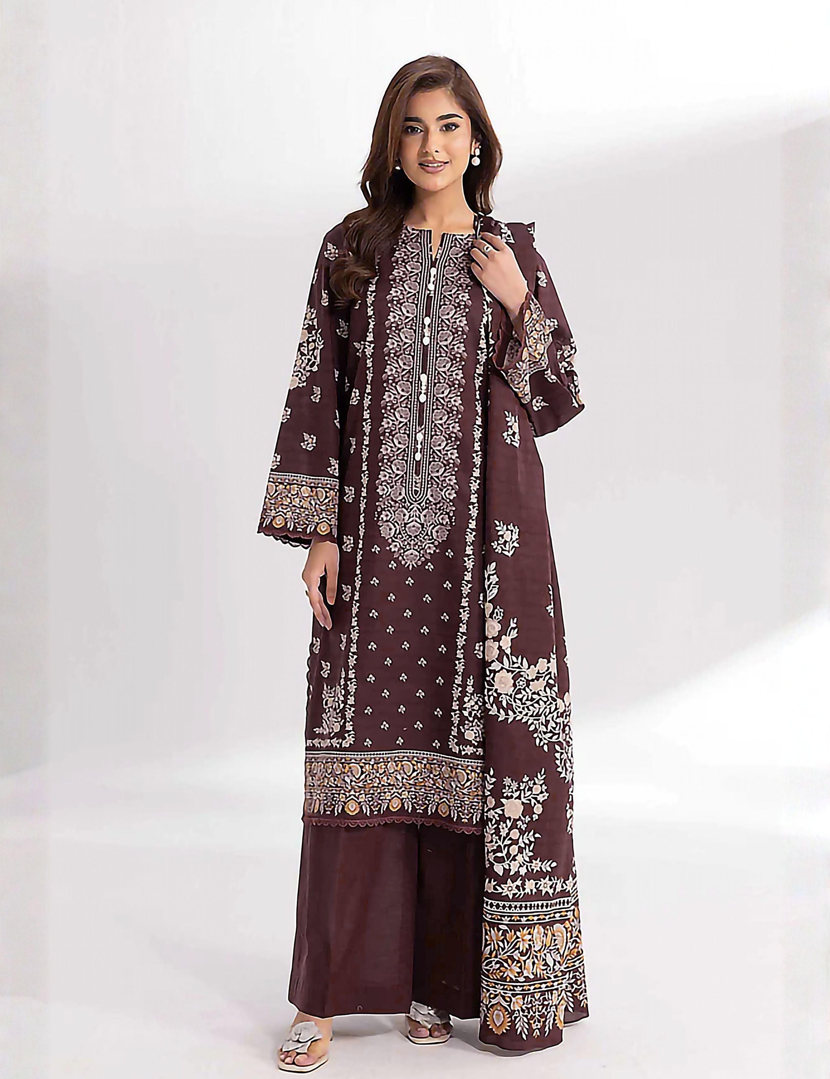nishat linen 3pc