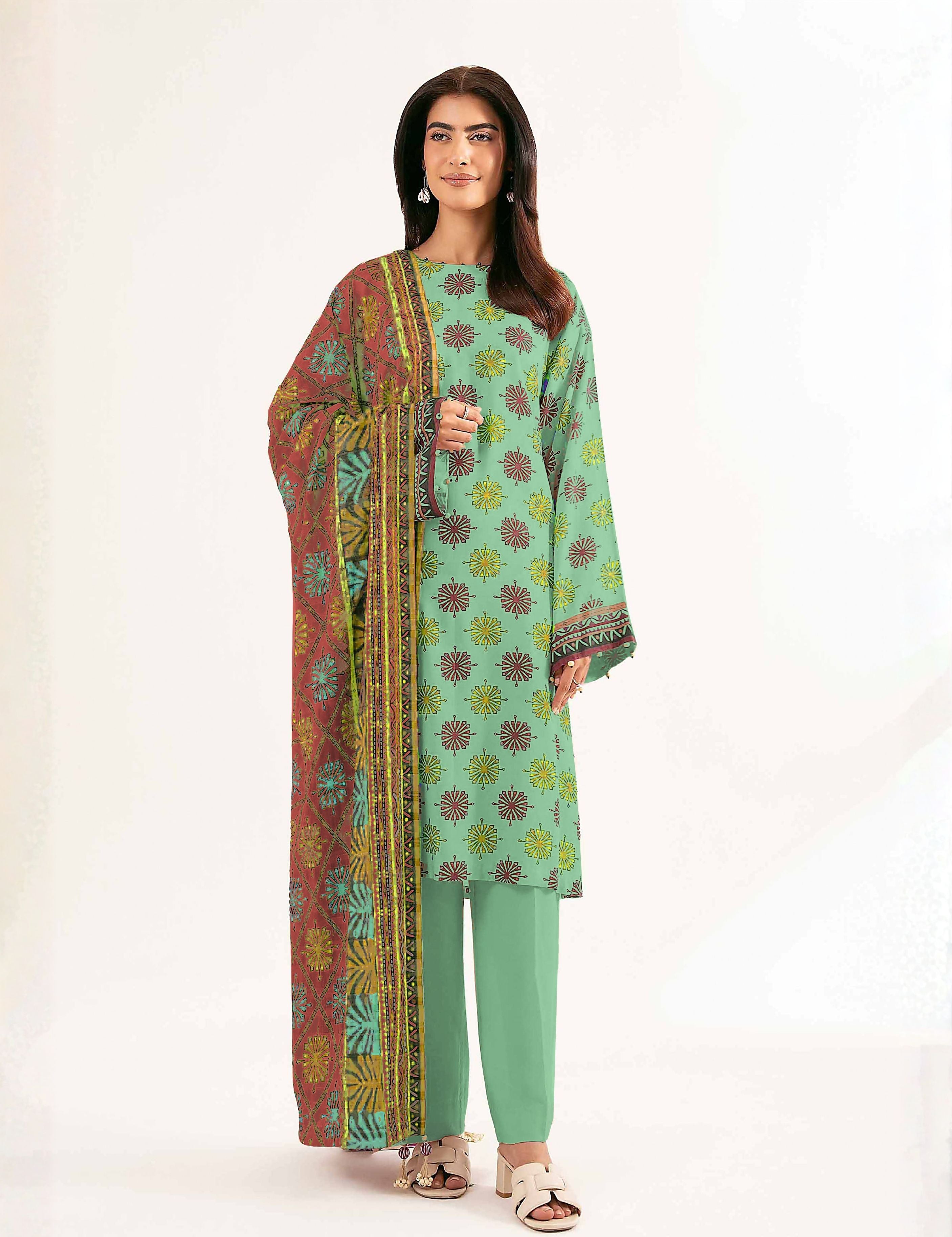 nishat linen 3pc