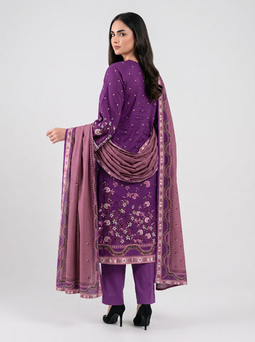 Unstitched Nishat Printed Linen 3 Piece N8