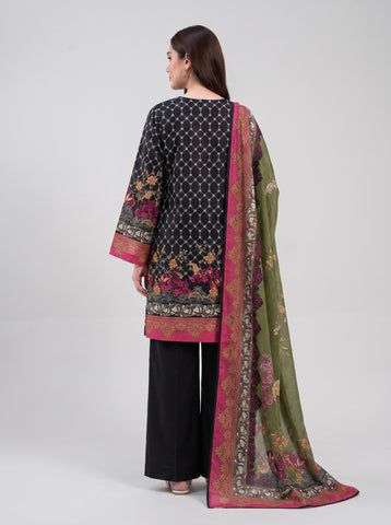 Unstitched Nishat Printed Linen 3 Piece N6