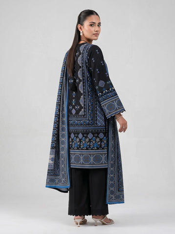 Unstitched Nishat Printed Linen 3 Piece N1