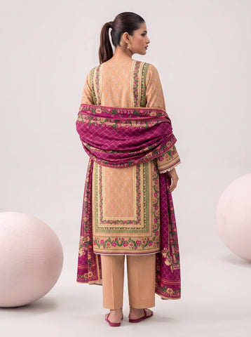 Unstitched Nishat Printed Linen 3 Piece N3