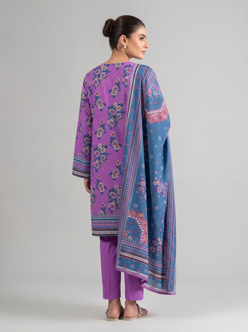 Unstitched Nishat Printed Linen 3 Piece N9