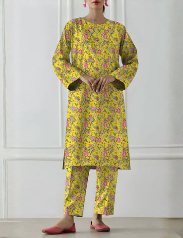 Unstitched Orient Printed Khaddar 2-Pc 02