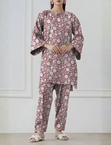 Unstitched Orient Printed Khaddar 2-Pc 04