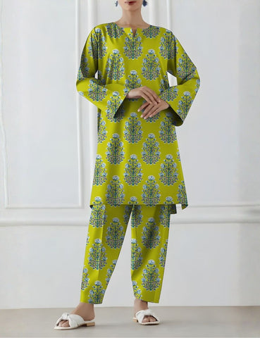 Unstitched Orient Printed Khaddar 2-Pc 05