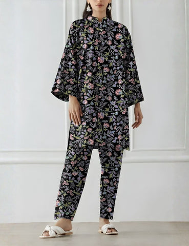 Unstitched Orient Printed Khaddar 2-Pc 09