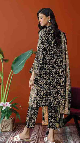 Orient Printed Fancy Khaddar 3-Pc OTL#23-195