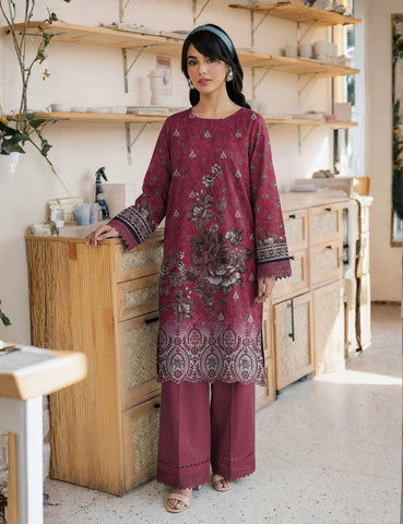Ripple Collection Printed Emb Lawn 3PC R-501