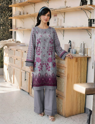 Ripple Collection Printed Emb Lawn 3PC R-509