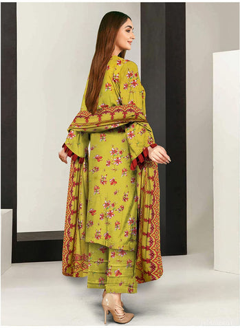 Ripple Collection Printed Khaddar 3-Pc R-4309