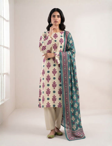 Unstitched Sapphire Printed Khaddar 3-Pc V8125D
