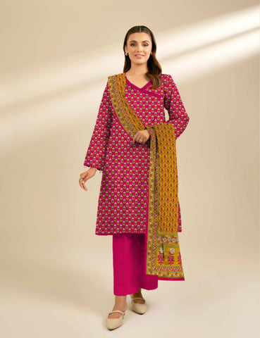 Sapphire Unstitched Printed Linen 3-Pc 