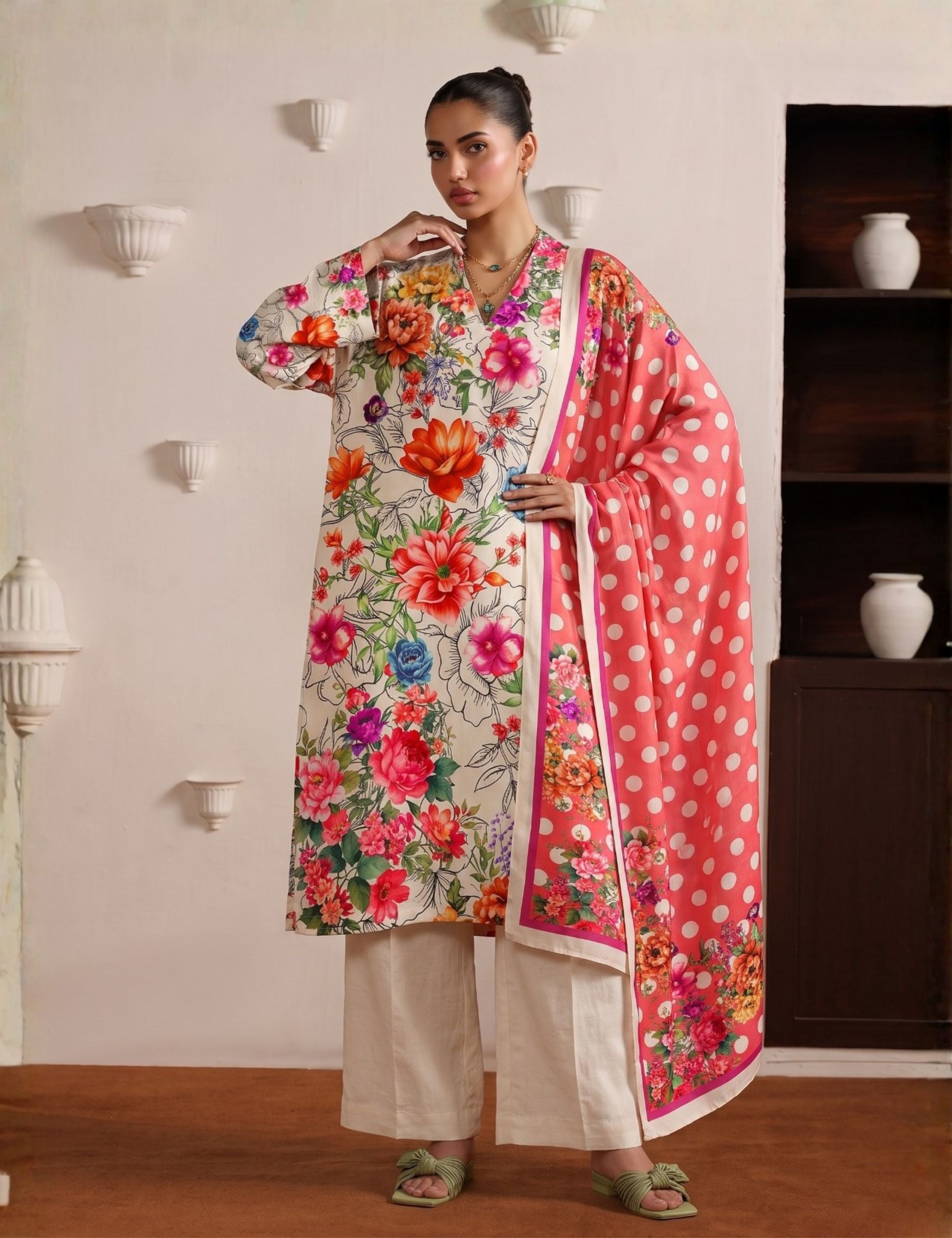 sapphire print lawn
