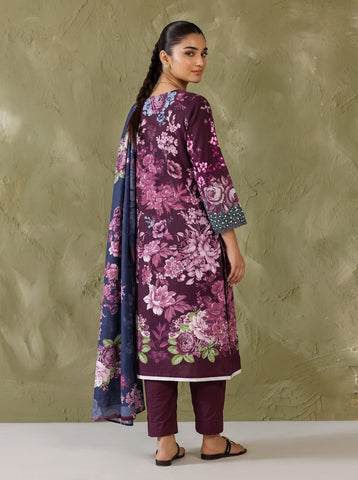 sapphire print lawn