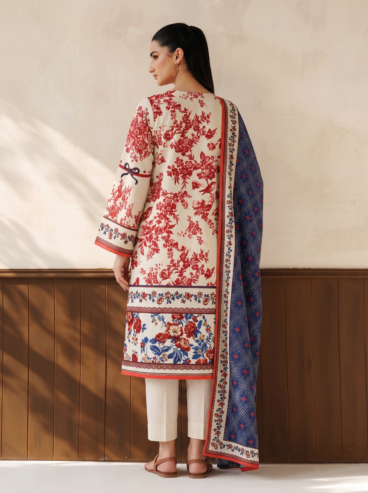 sapphire print lawn