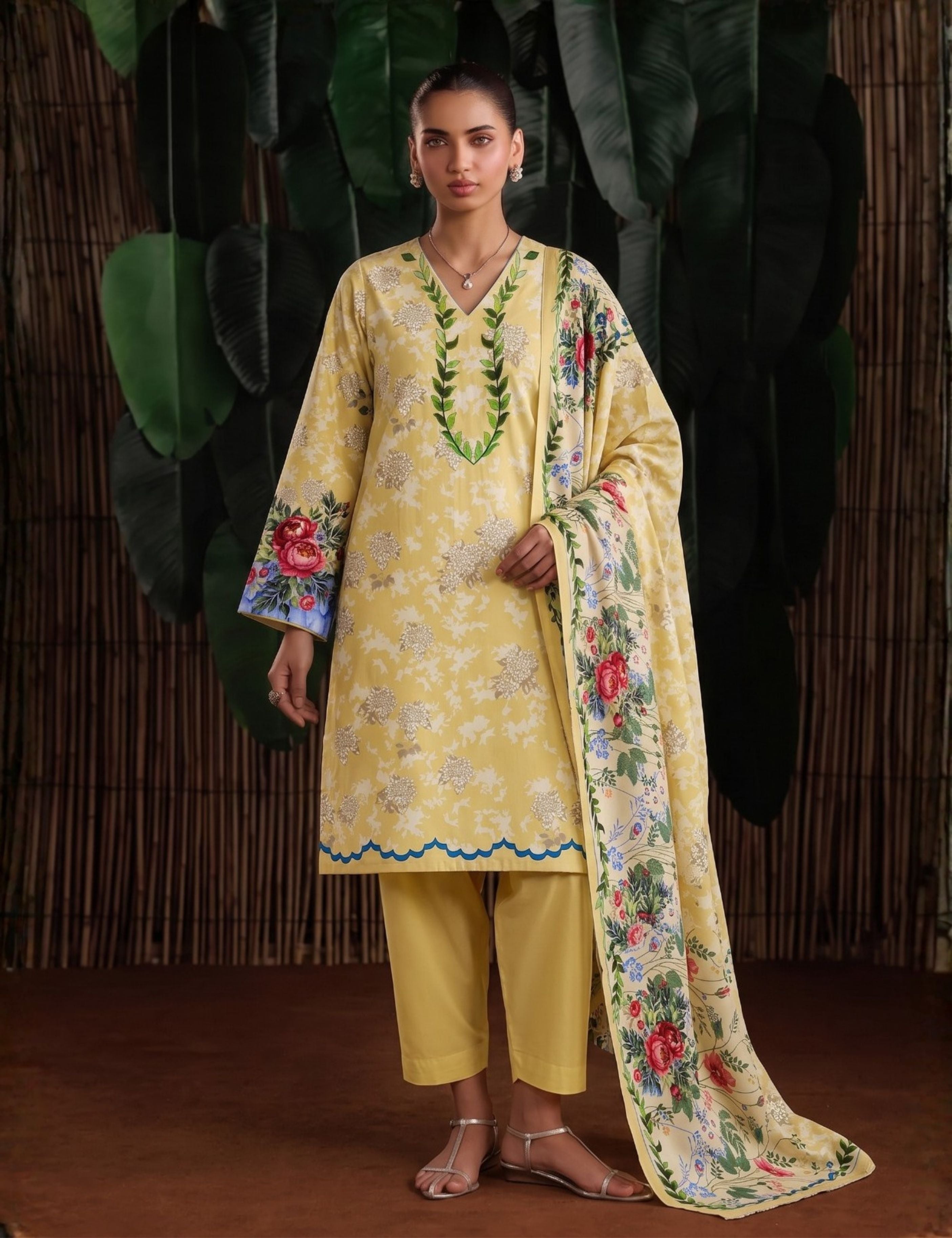 sapphire print lawn