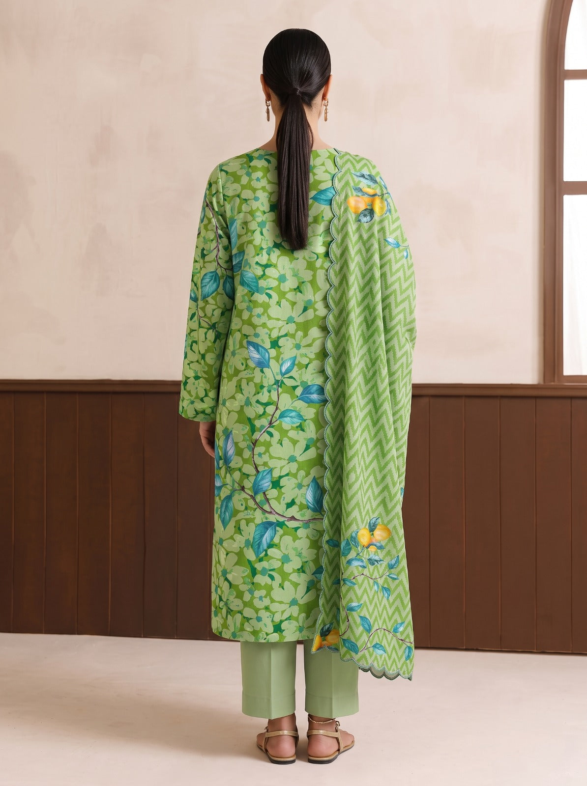 sapphire print lawn