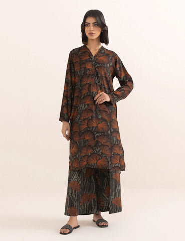Unstitched Sapphire Printed Linen 2-Pc 03