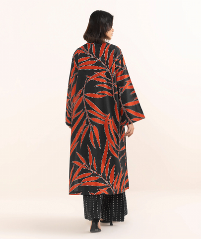 Unstitched Sapphire Printed Linen 2-Pc 11