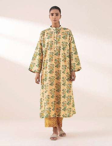 Unstitched Sapphire Printed Linen 2-Pc 10