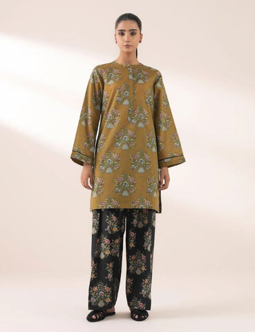 Unstitched Sapphire Printed Linen 2-Pc 08
