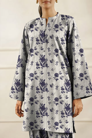 Saya Unstitched Printed Khaddar 2-Pc