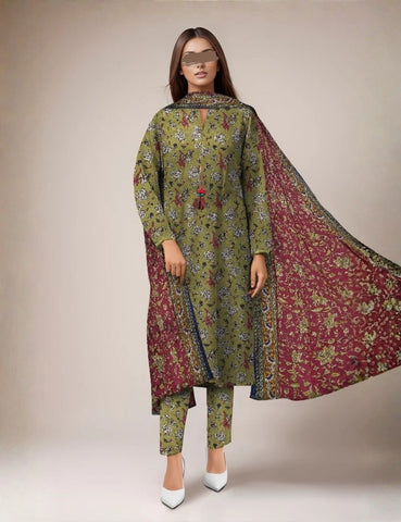 Saya Printed Lawn Suit 3pc 2A