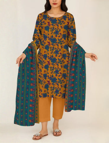 Saya Printed Lawn Suit 3pc U01-25248-04B
