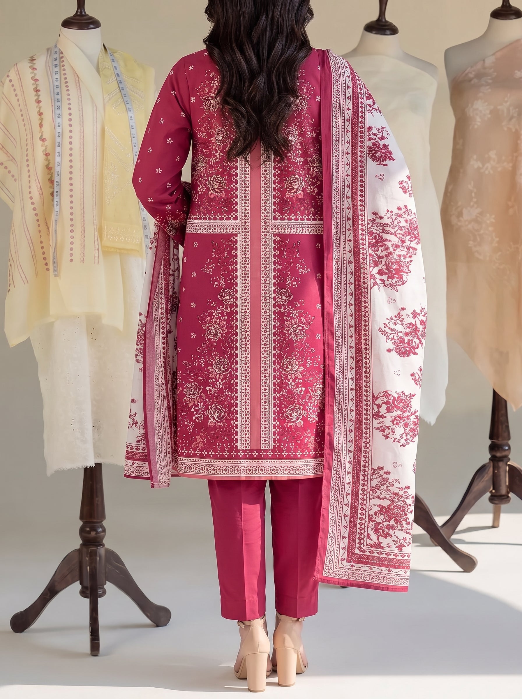 Saya Premium Print Lawn Unstitched 3-Piece E03A