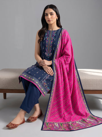 Saya Premium Print Lawn Unstitched 3-Piece 06C