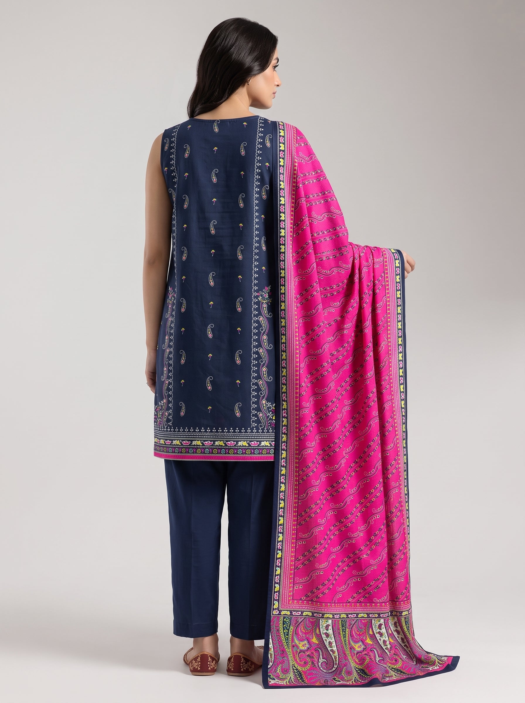 Saya Premium Print Lawn Unstitched 3-Piece 06C