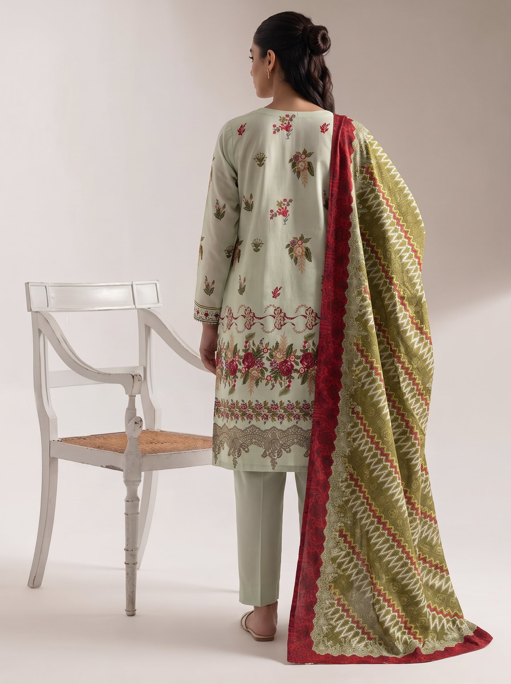 Saya Premium Print Lawn Unstitched 3-Piece U01