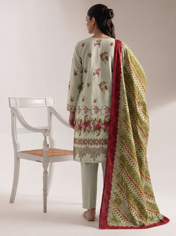 Saya Premium Print Lawn Unstitched 3-Piece U01
