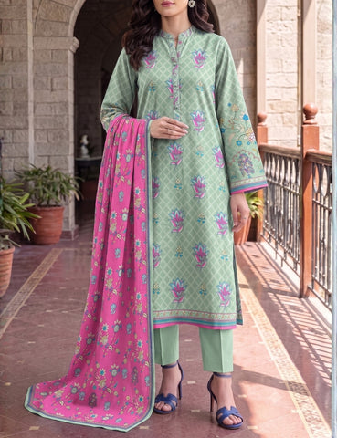 Saya Premium Print Lawn Unstitched 3-Piece P02A