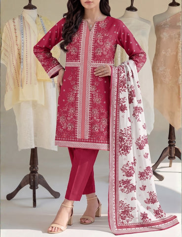 Saya Premium Print Lawn Unstitched 3-Piece E03A