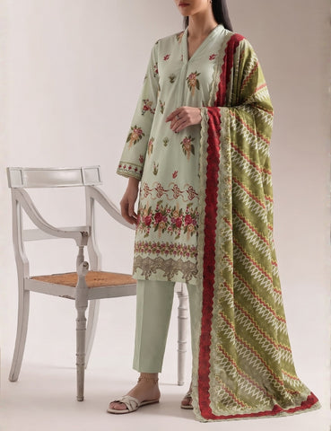 Saya Premium Print Lawn Unstitched 3-Piece U01